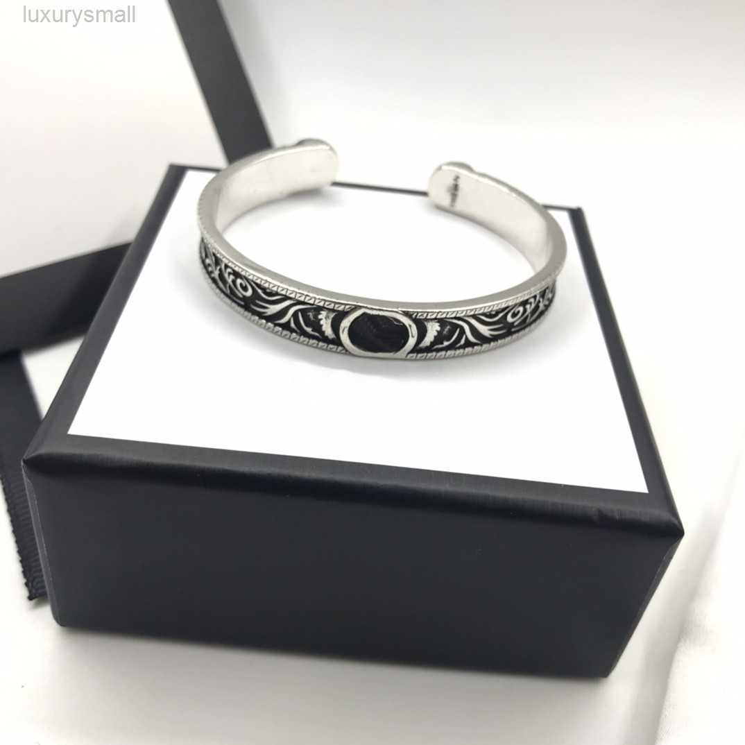 Designer Fashion Tiger Head Malachite Open Bracelet Women Same Style Exquisite Details Trend Matching Supply NRJ