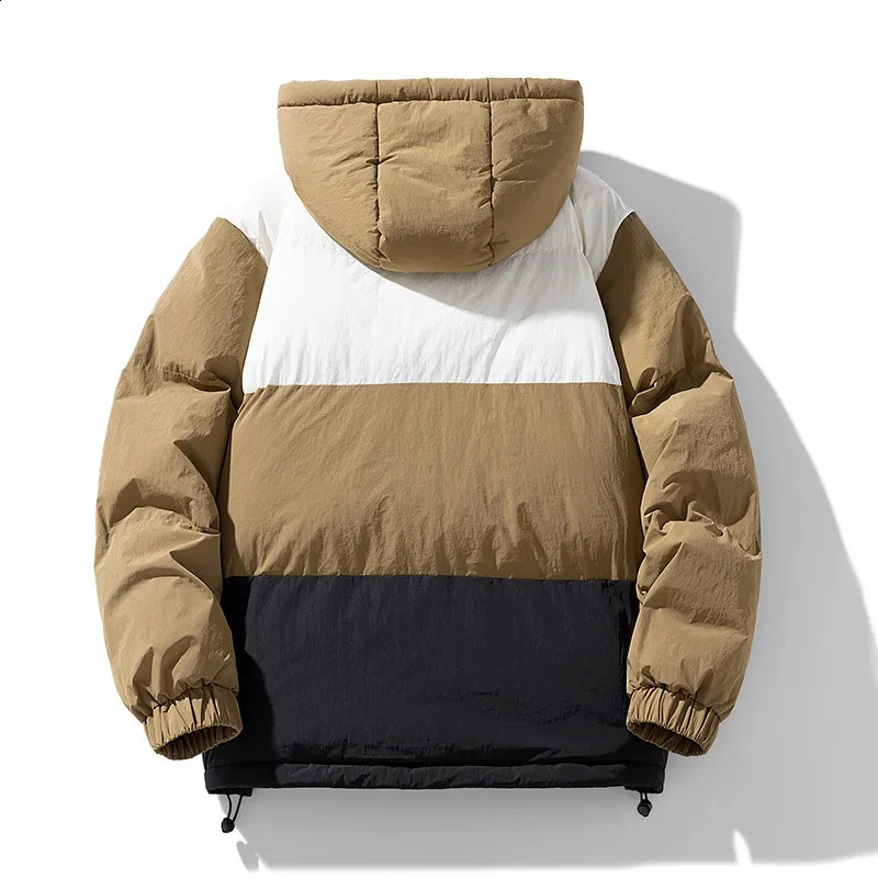 Veste chaude d'hiver parkas à capuche parkas veste chaude épaisse mens massif parkas parka décontractée pour femmes à la mode manteau 240907