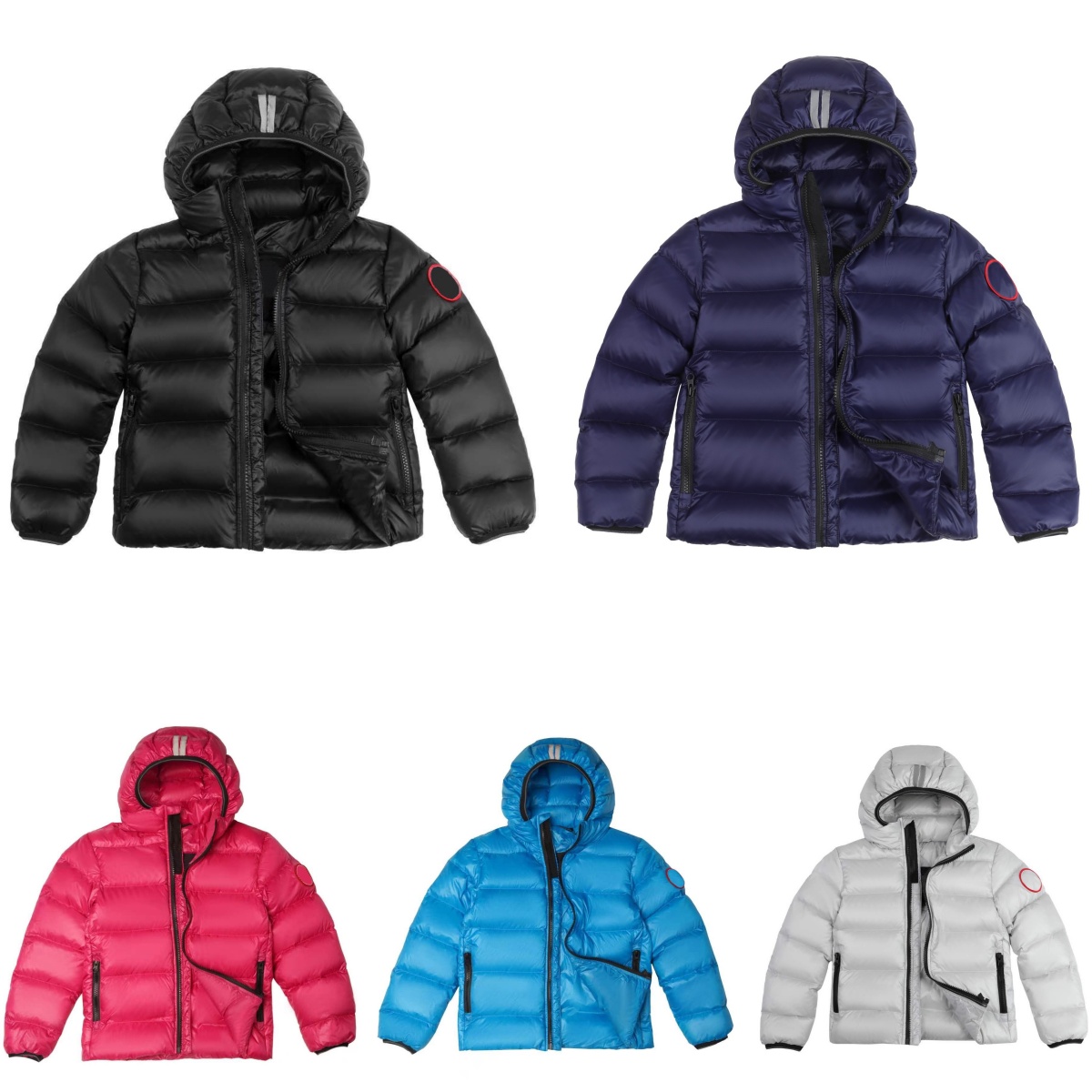 Coat Kids Down Coats Toddler Jackets Designer Canadian Clothes Boys Girls Parkas Hooded Children Youth Winter Warm Clothing Outerwear Luxury Bra Y24