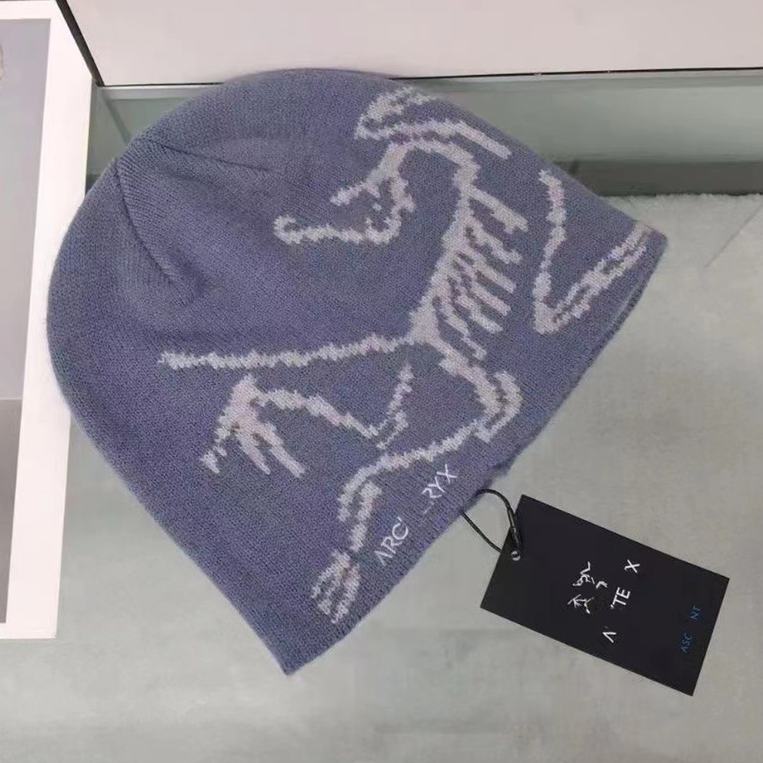 GROTTO TOQUE Knitted Hat baseball cap Cashmere Hat Designer Hat Women's Men's Beanie Fashionable Knitted Hat Ancient Bird Logo