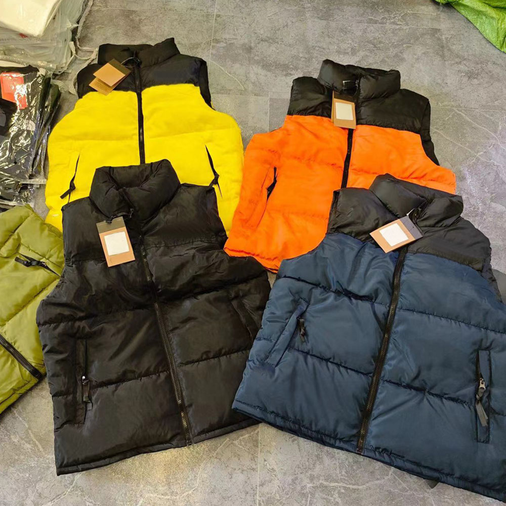 gilet womens designer vest men doudoune sans manche puffer vests Couple bodywarmer gillet mens Stand Collar Zipper warm Waistcoat Outwears Jacket