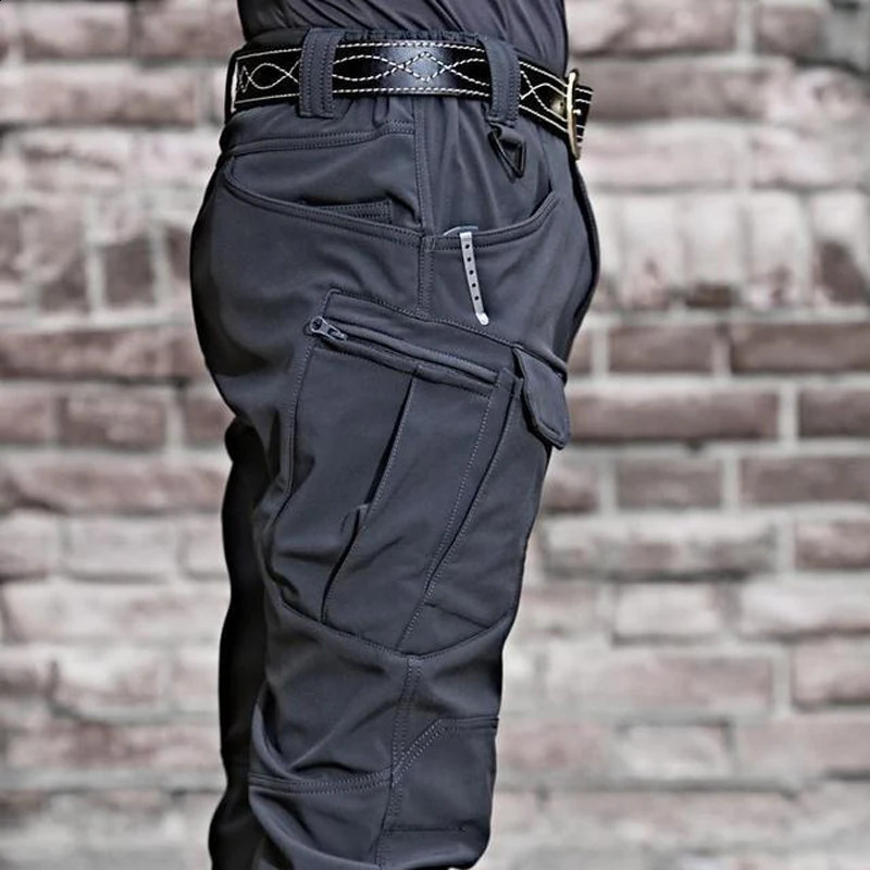 Mens Tactical Elastic Camping Hiking Trekking Camoufalge Climbing Outdoor Trousers Spring Autumn Army Military Quick Dry Pants 240912