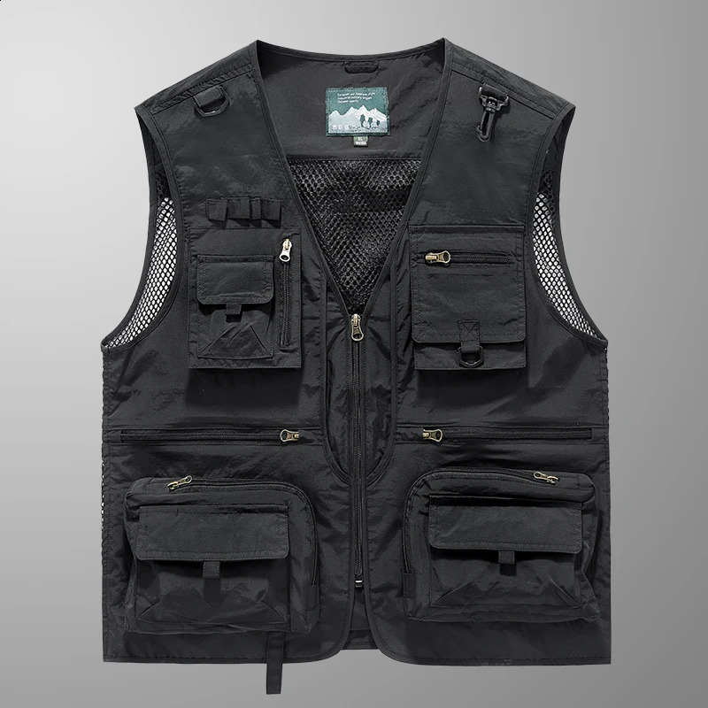 Veste sans manches Pockée pour hommes à la mode