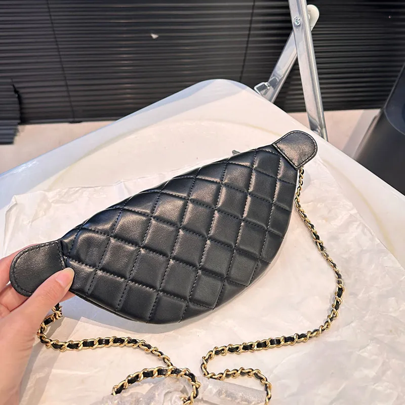 Sac de créateur Sac de taille sac à poitrine sac de chaîne de qualité de qualité en cuir sac crossbody sac de selle luxurys sac à main