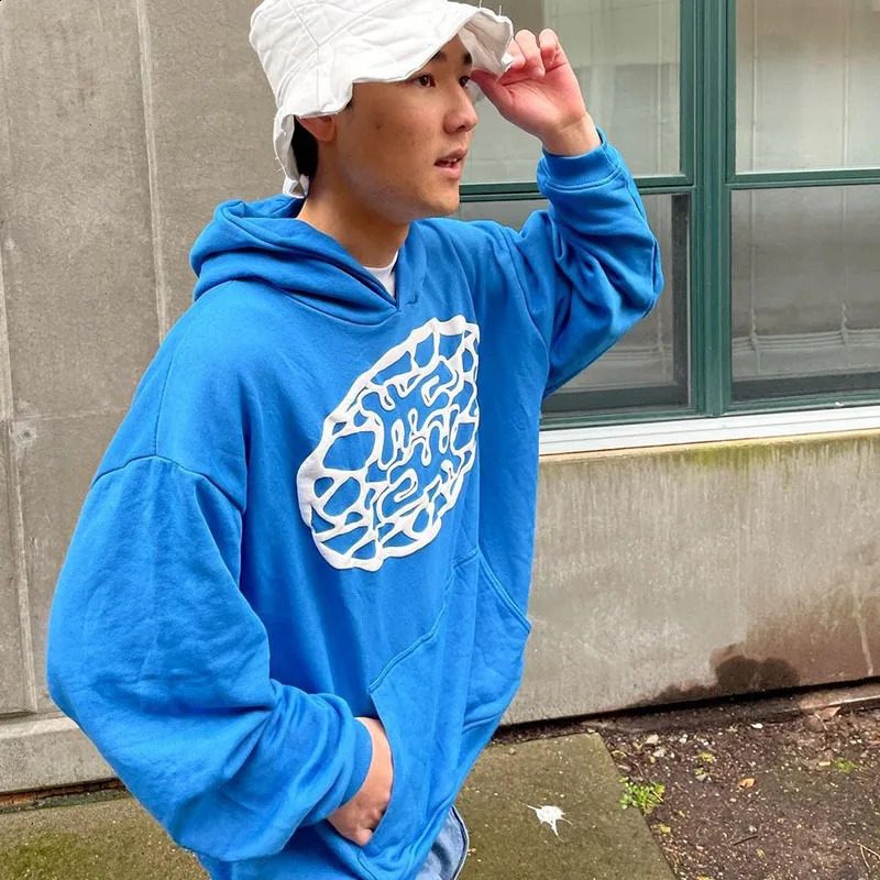 Women Retro Print Hoodies Autumn Winter Zip Up Long Sleeve Loose Jacket Coats Y2k Harajuku Casual Pocket Hooded Sweatshirts 240913