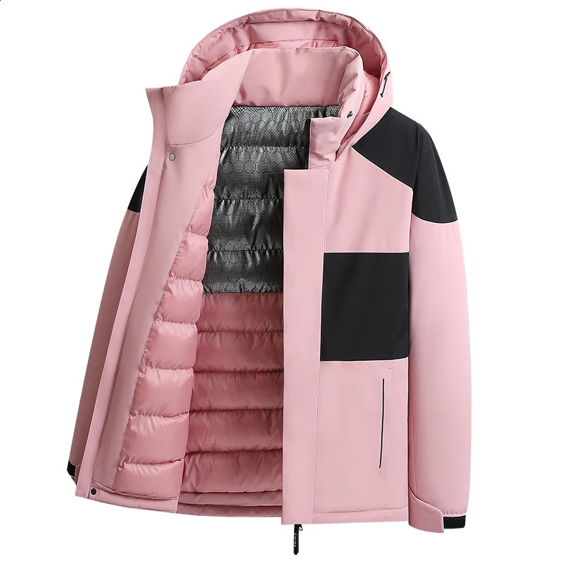 Large Size Winter Hooded Ultra Light Down Jacket Men Windbreaker Waterproof Outwear Graphene Padded Puffer Warm Coat 7xl 8xl 240913