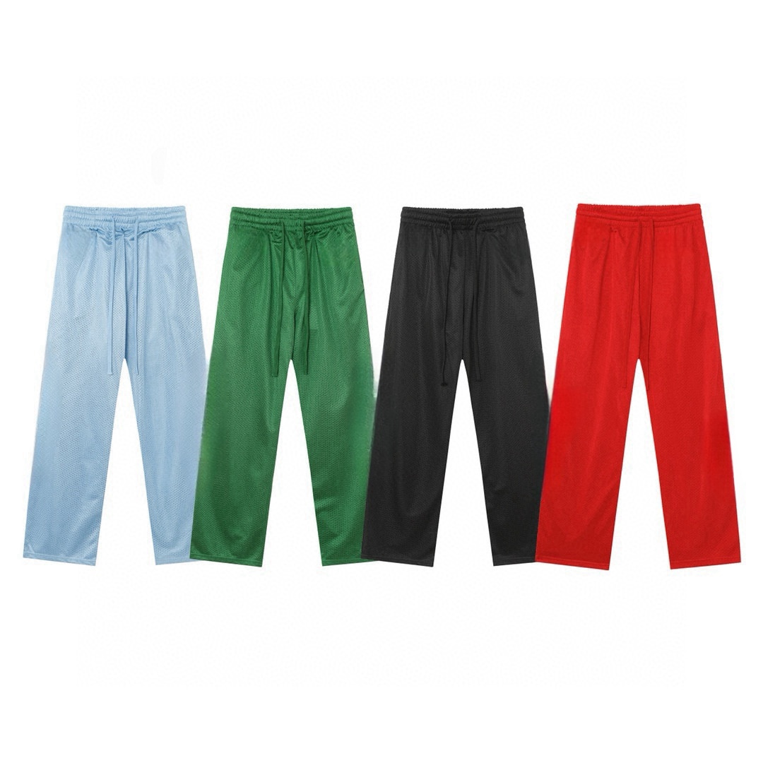 Mens Pants men denim pantsl Breathable mesh pants Sweatpants Men Jogger Hip hop Casual Suit Pants Street Tracksuit Autumn winter