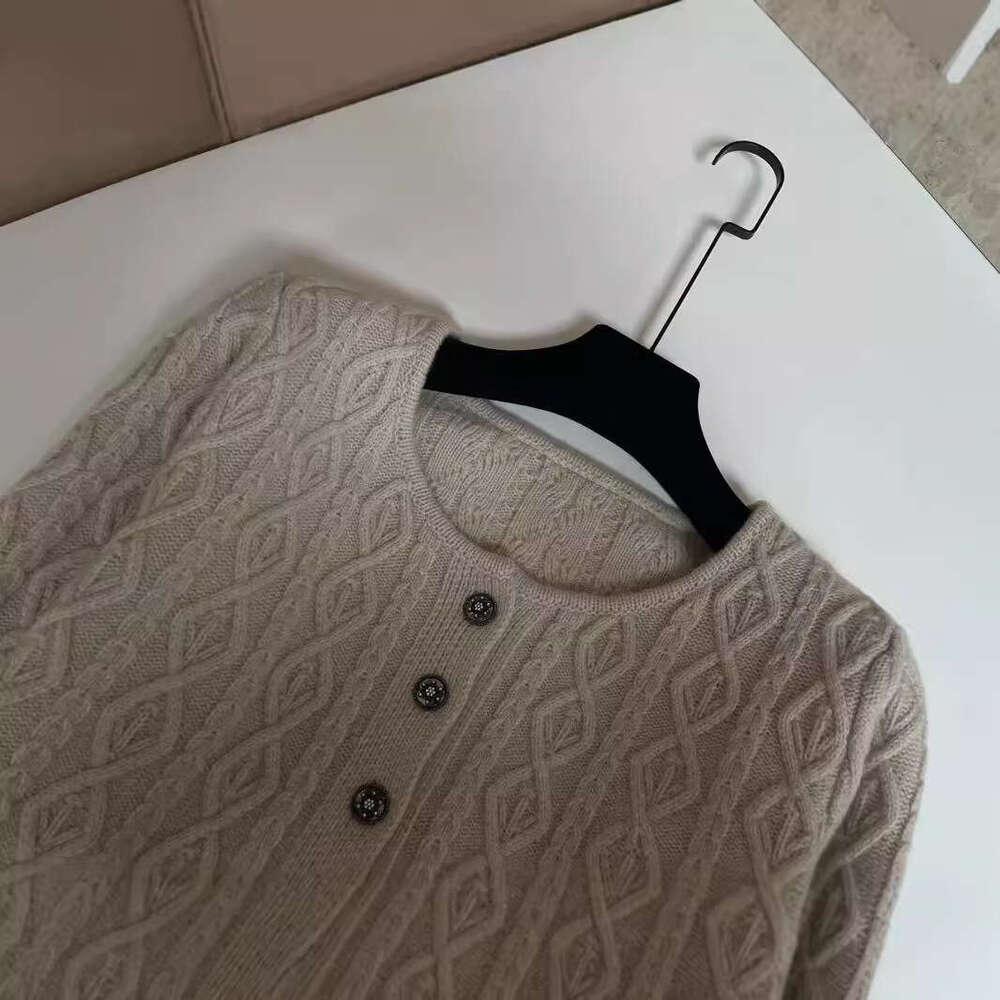 Bestseller Knits Cardigan Women's Autumn And Winter French Square Neck Bottoming Foreign Style Loose Korean Fried Dough Twists Long Sleeve C