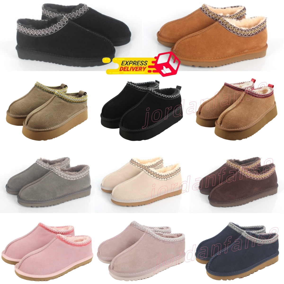 Designer Goldenstar Clog Slippers Ugghs Clogs Hi Slides Dad Sandal Golden star Beach Women Men Tazz Tasman Fall Driftwood Chestnut Sand Winter Su