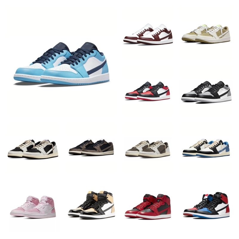 With Box Basketball Shoes Sports Shoes Men Women Running Shoes Leather Outdoor sports shoes versatile Trainers Sneakers 36-45-image-933915969