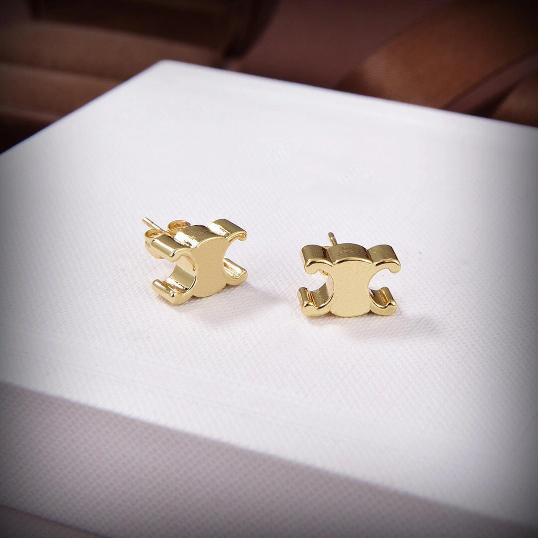 Earrings designer earrings luxury earrings designer for women high quality Three pure colour versatile style Jewelry dinner wear popular Jewelry ver