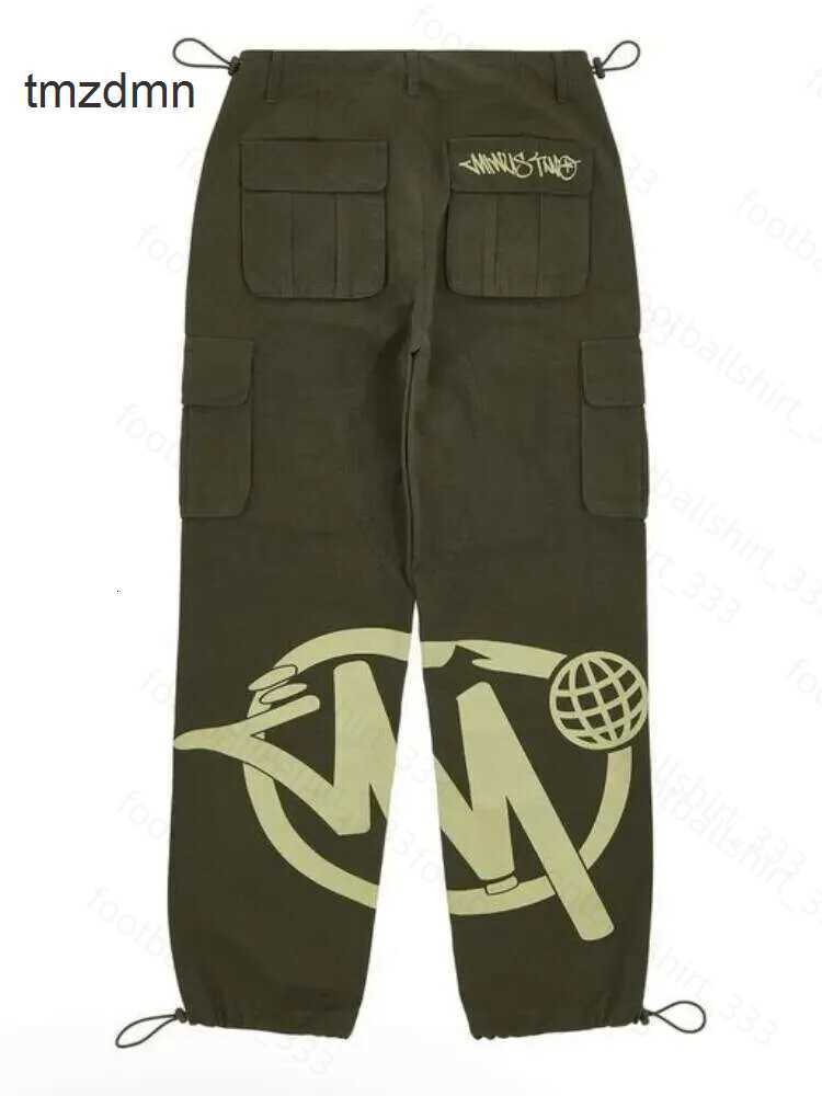men shorts Mens Shorts Two Cargo Haruku Casual Loose Punk Rock Straight Wide Leg Trouser Streetwear Y2K Short Retro Street Trend Overalls Minus 2
