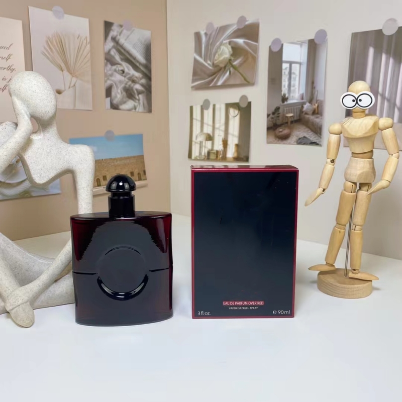 Perfumes de créateurs parfums pour les femmes pulvérisation sur le rouge 90 ml edp femelle Cologne célèbres dames naturelles de longue durée