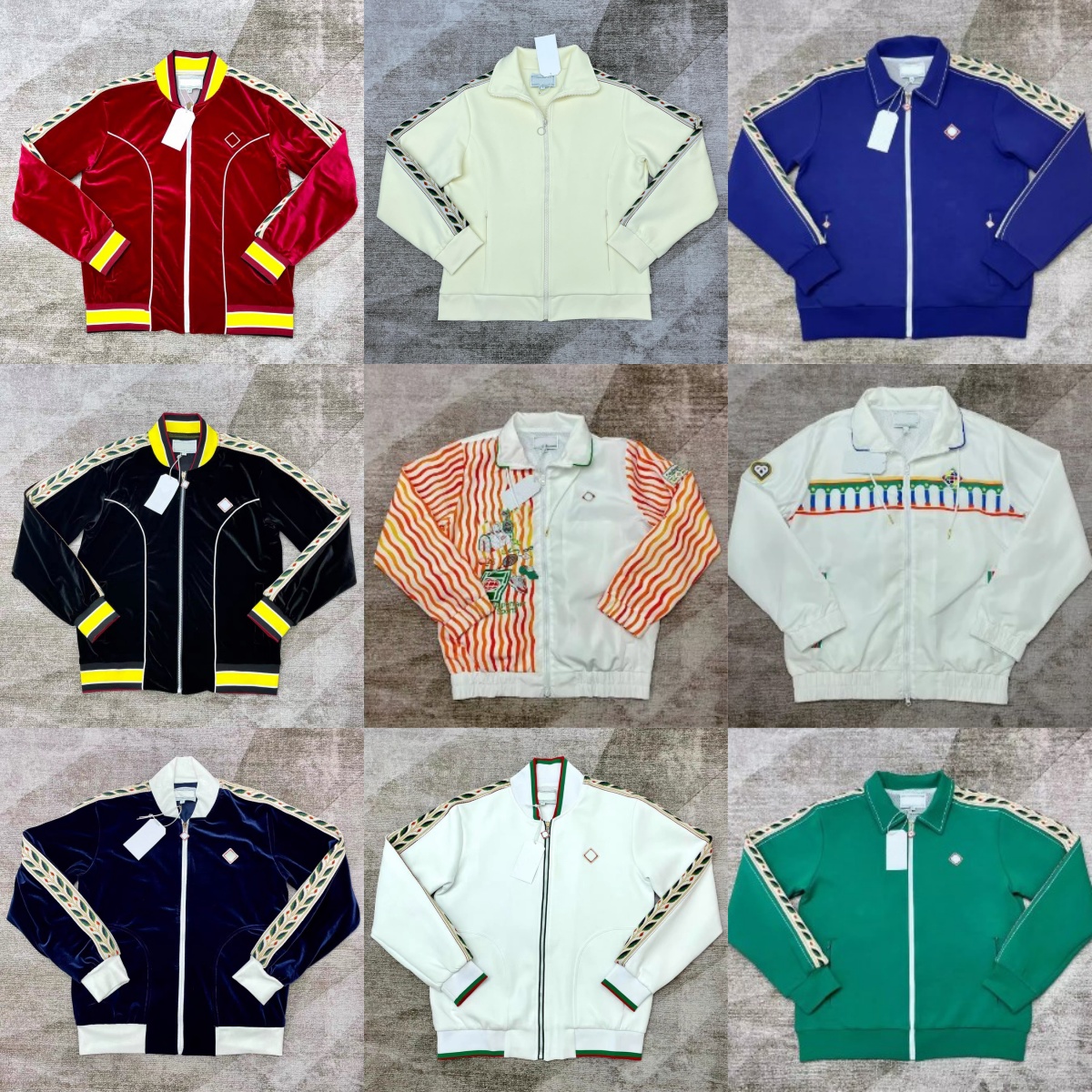 Jackets Men High Quality Designer Cotton Zipper Pocket Coat tn New Fashion Brand Rib Loop Lapel Stripe Pearl Button Knitted Cardigan Polo Shirt S-image-969020837