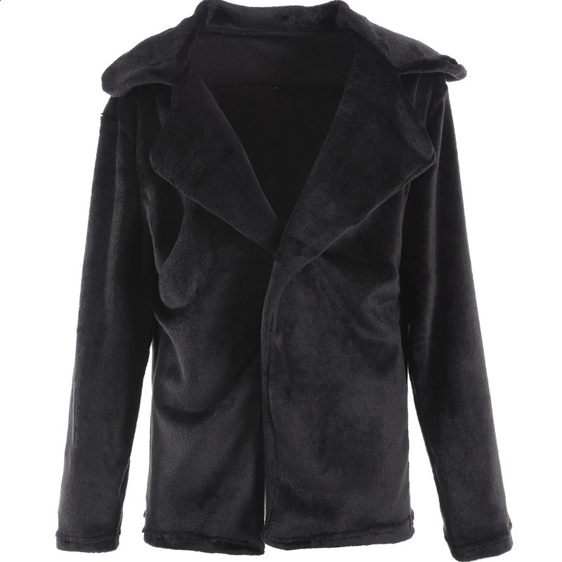 White short faux fur leather jacket womens winter warm faux fur jacket thick collar plush coat Teddy comfortable fuzzy coat 240919