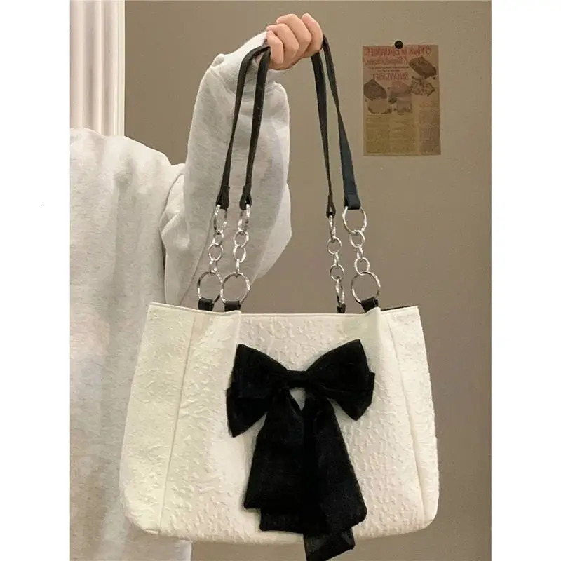 Nouveau modèle de sacs à bandoulière pour les femmes enveloppez le sac de mode coréen nouveau Big Big Trend Bowknot Tote Tolevas Summer High Capt