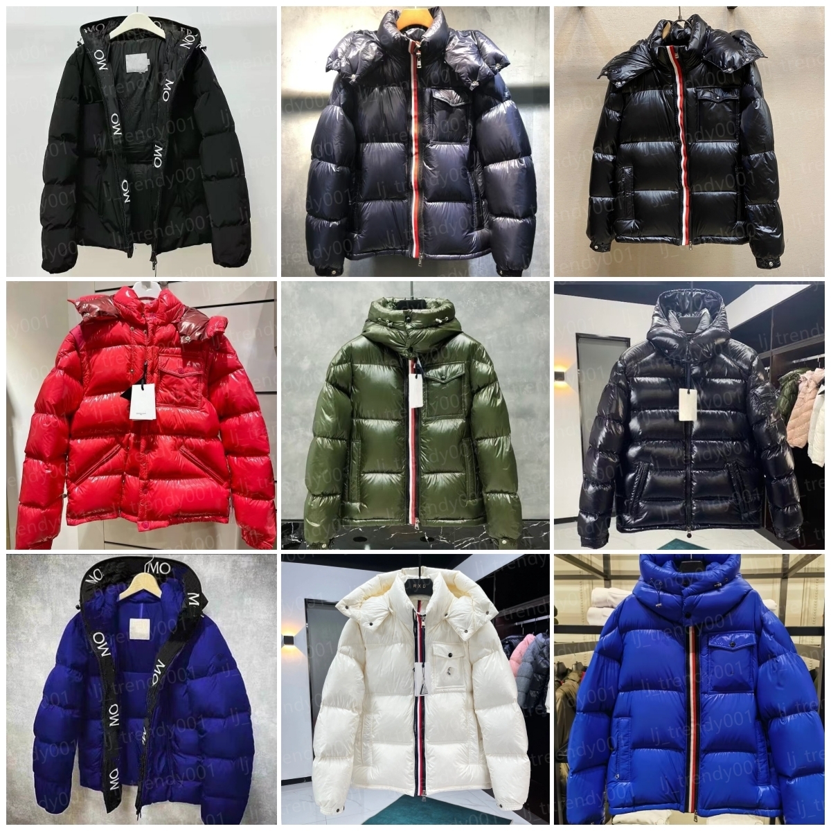Designer Mens Down Jacket High Quality Parka Puffer Winter Jacket Cotton Mens Womens Classic Jackets Embroidery Couple Thick Warm Coats Top Jacke