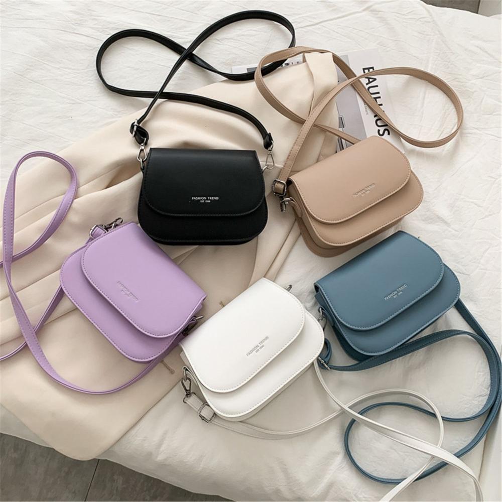 new model Simple Trend Crossbody Bags for Women Solid Wild Flap Shoulder wrap fashion bag Bag trend Lady Designer Small s Handbags and Purses New