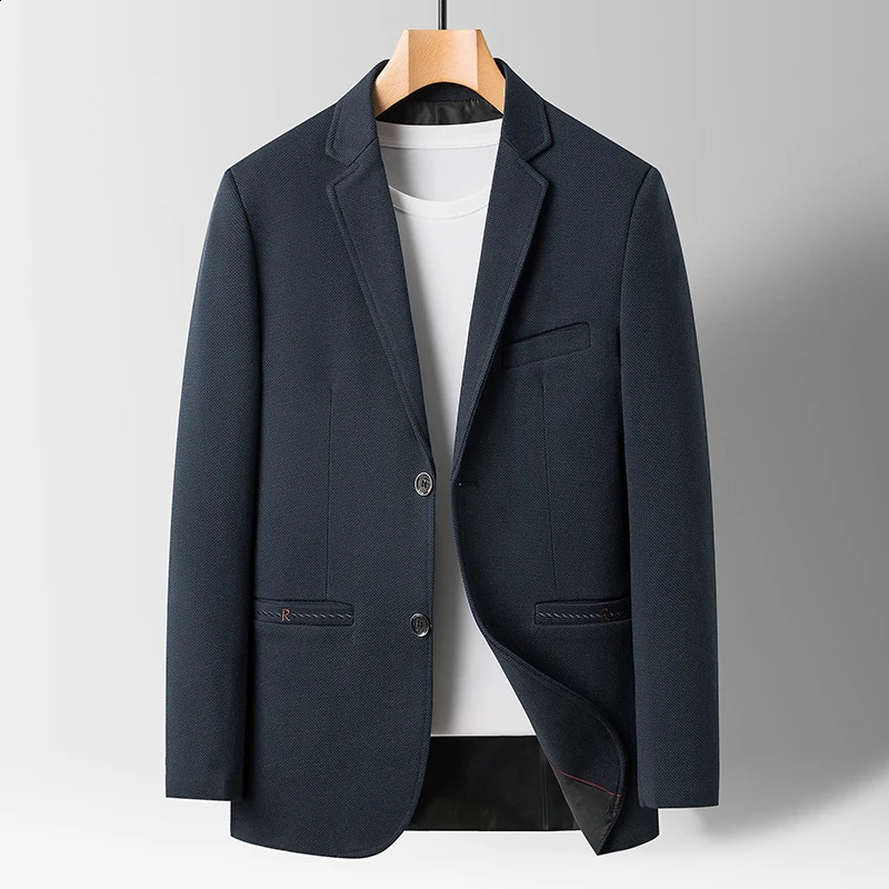 Premium mens business premium Korean version breathable integrated fashion outdoor British style ultra-thin casual jacket 240920