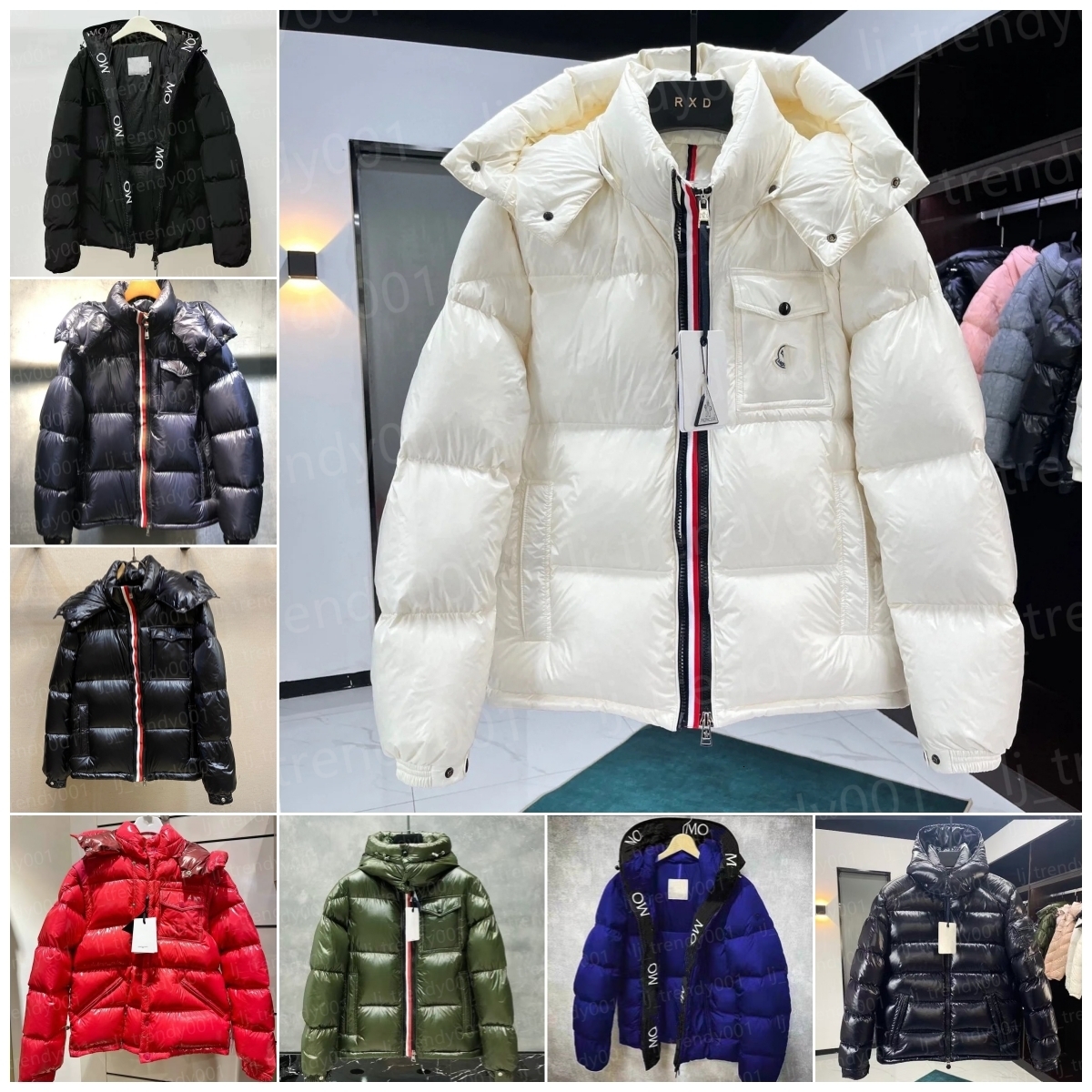 Designer Mens Down Jacket High Quality Parka Puffer Winter Jacket Cotton Mens Womens Classic Jackets Embroidery Couple Thick Warm Coats Top Jacke