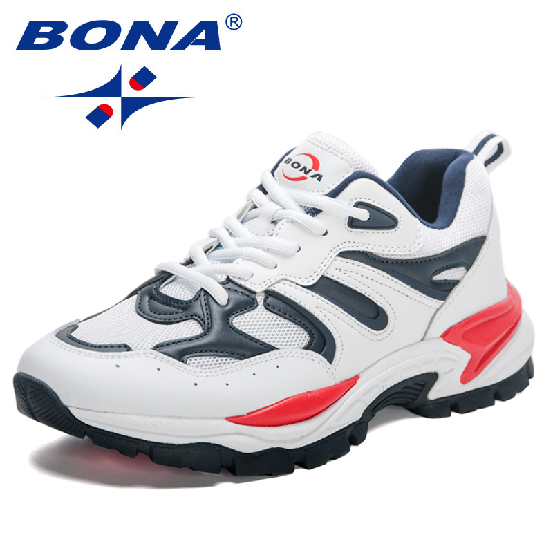 2023 Bona Nouveaux designers Technologie des baskets tendance de haute qualité pour hommes Chaussures de jogging sportif résistant à l'usure Man