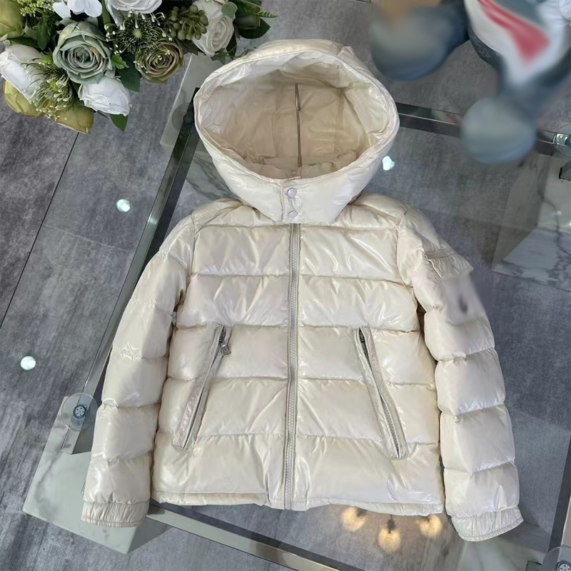 Gaoding children's clothing for boys and girls, winter children's down jackets for siblings, hooded, thickened and warm 90 goose down soli