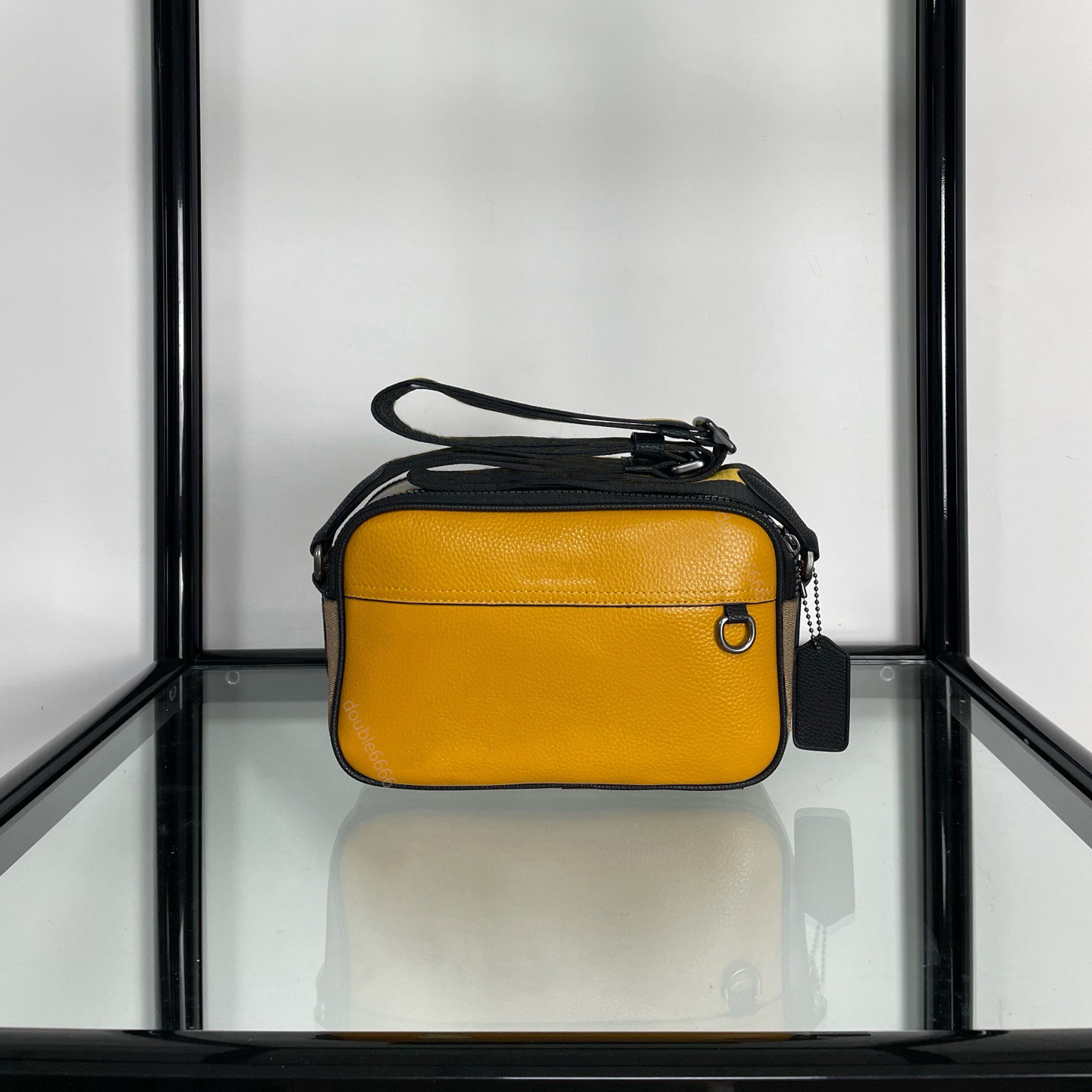 Luxury Designer Leather Cartoon Character Camera Bag Fashion Double Zipper Shoulder Bag Crossbody Bag Phone Bag Travel Bag Waist Bag Chest Bag Men&#