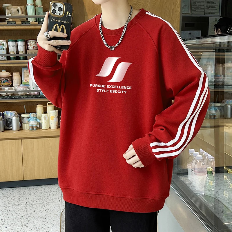 Fashionable mens cotton sportswear for spring and summer casual loose zipper outdoor long sleeved top streetwear hoodie 240918