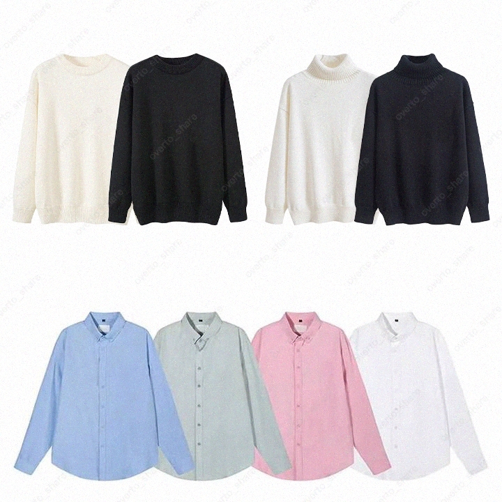 paris Mens casual Shirts woman shirt designer shirt Clothing Fashion polos Summer Classic heart Long Sleeve-image-758238992