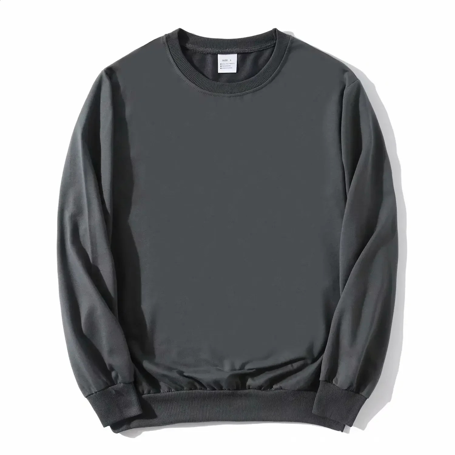 MRMT 2024 Sweatshirts pour hommes Pullover Vêtements minces Couleur solide Men Collier Round Longsleeve Man Pullovers Tops 240918