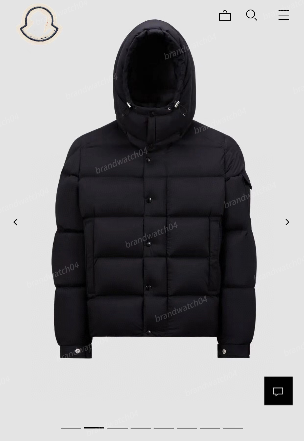 25ss Men down jacket designer noodles thick hooded explosive new men's down black parka winter warm top jacket