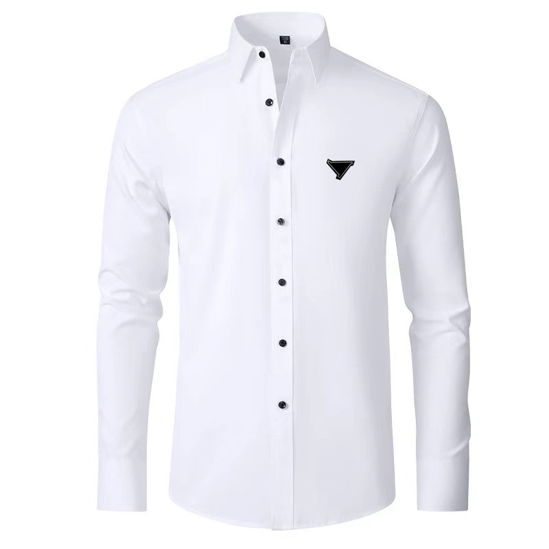 Designers Casual Men Dresus Shirts Business shirt top Fashion Mens shirts quality tees Letter Shirt