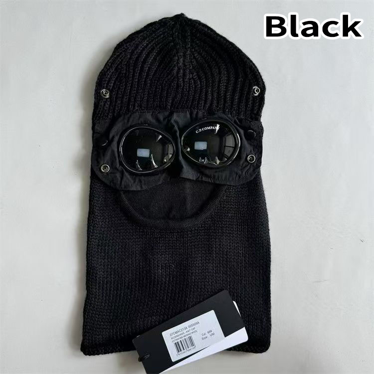 Designer beanie For Women And Men Extra Fine Merino Wool Goggle Balaclava Hats