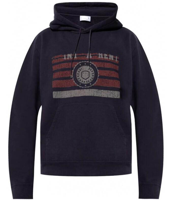 Designer Mens Hoodies Badge de style français Signature marque Design Hooded Cotton Hooded Pullover Jackets Clothes Sweatshirts Coats