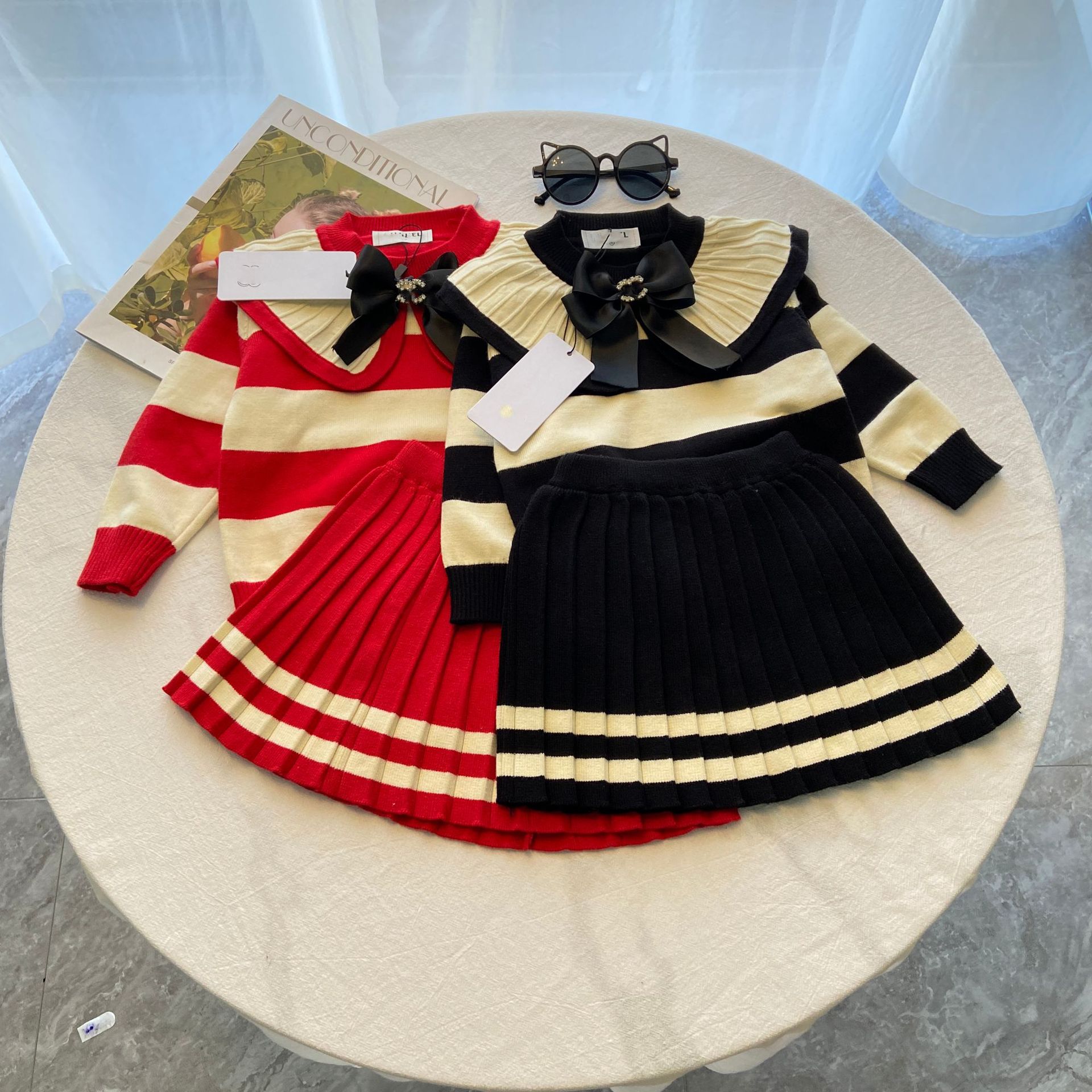 Ensembles de vêtements pour enfants vêtements de créateurs bébé robe pour tout-petits