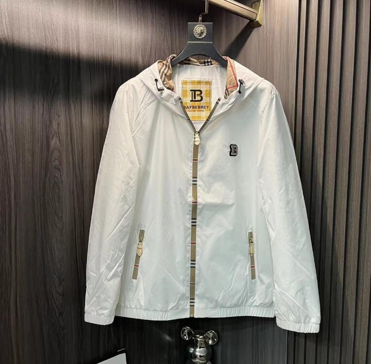 Fashion designer Mens Jacket Spring Autumn Hoodie Outwear Windbreaker Zipper clothes Coat Sport Men's Clothing
