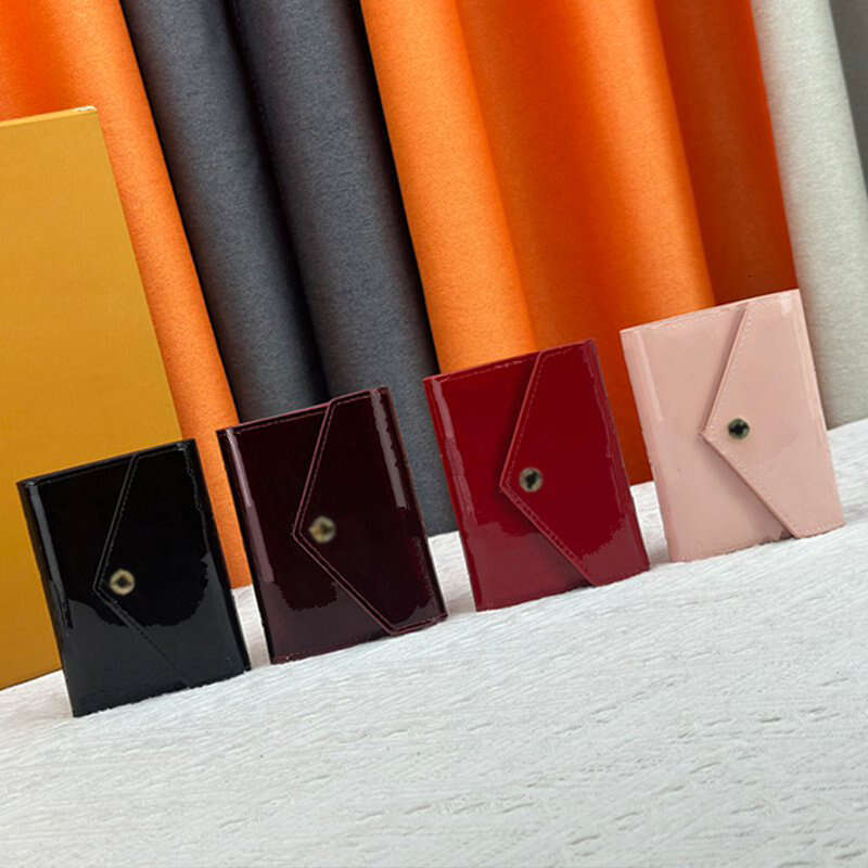 2024 NOUVEAU Long Wallet Designer de portefeuille féminin pour femmes portefeues à la mode et en cuir peint minimaliste peuvent stocker des carte