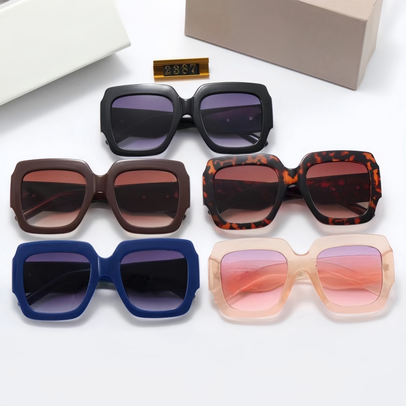 Popular classic sunglasses designer glasses hot fashion luxury rectangle sunglasses prevent UVA UVB daily outfit radiation proction comes with bo-image-999667776