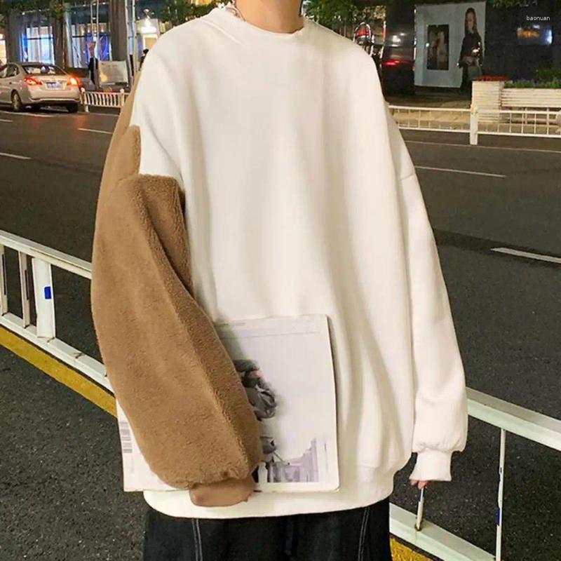 Felpe con cappuccio da donna Felpa calda e spessa Accogliente orso di cartone animato Coppia felpe Top invernali oversize per uomo Donna Autunno e9