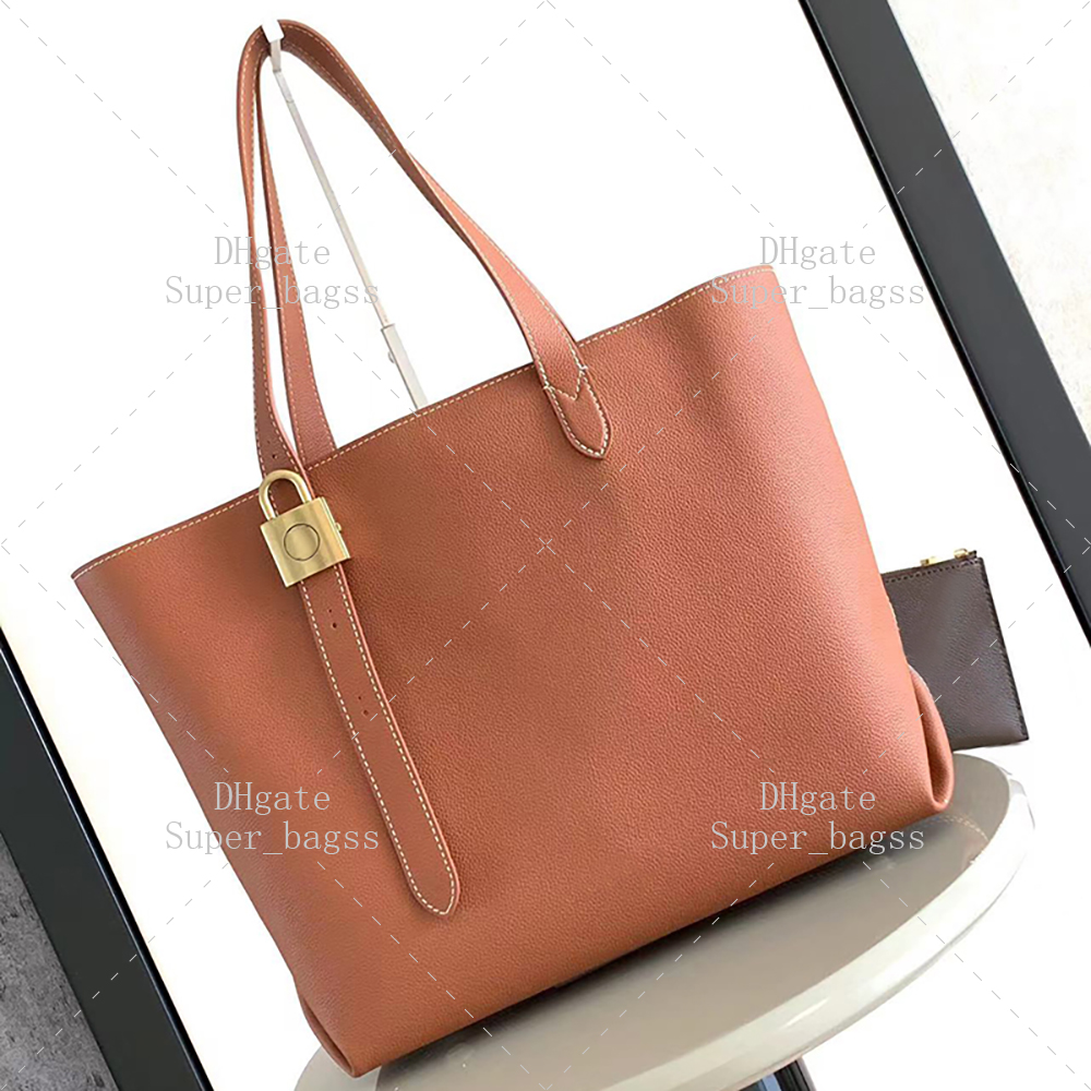 Loww Keyy Cabas MM Bag 47CM Mirror Quality Tote Bag Calfskin Leather Shopping Bag Luxury Shoulder Bag Designer Woman With Box L285