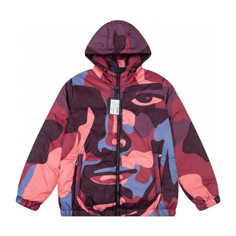 Moues de vêtements d'extérieur de taille plus de taille pour hommes Hiver Veste Down Veste Veste Logo Relief Designer Men's Down Jacket 99086