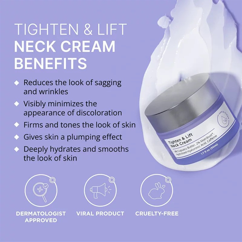 Neck Firming Cream Cream Moisturizing, Firming, Repairing and Moisturizing Neck Cream-image-1021562824