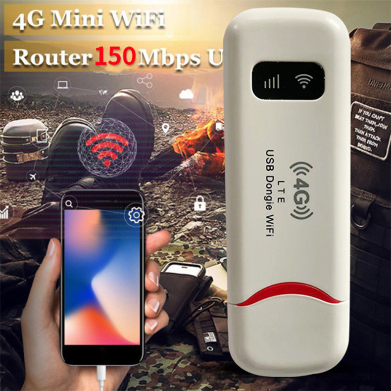 4G Global Coverage Portable WiFI Hotspot via USB - Ideal for Travelers Across Europe, Southeast Asia, and Africa-image-1021556628
