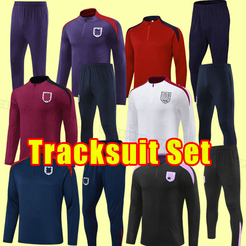 2024 2025 STERLING soccer tracksuits KANE RASHFORD SANCHO GREALISH MOUNT FODEN HENDERSON SAKA Englands 24 25 national men long sleeve tracksuit a-image-759840776