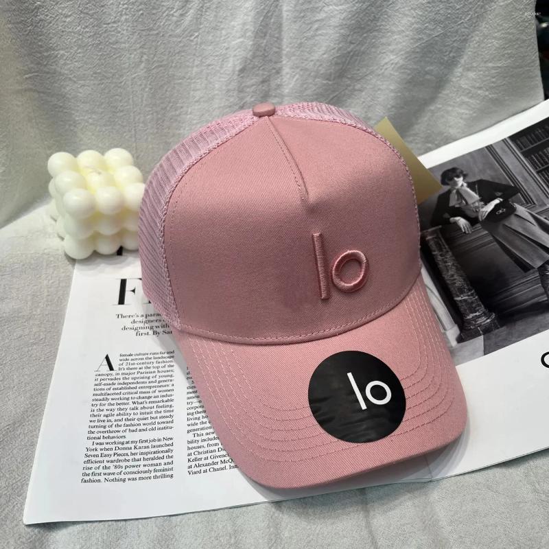 Ball Caps 2024 Men's Fashion Letter Embroidery Spring Quick-Drying Breathable Peaked Cap Outdoor Casual Sun-Proof Curved Brim Baseball