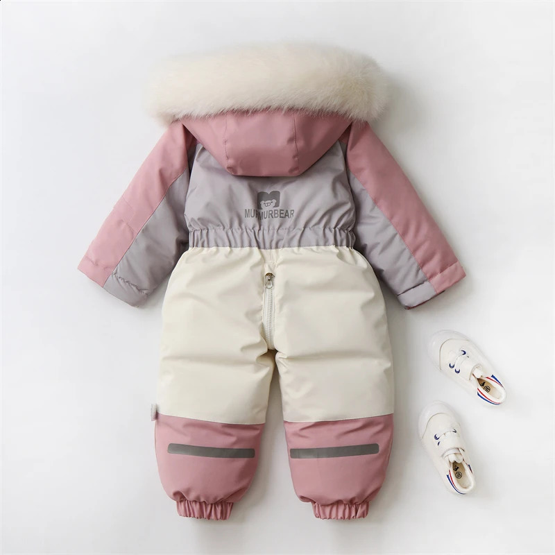 Degree Winter Coat Thick Jumpsuit Warm Waterproof Childrens Ski Suit Hooded Baby Snow Jacket Years 63c2-image-1059751696