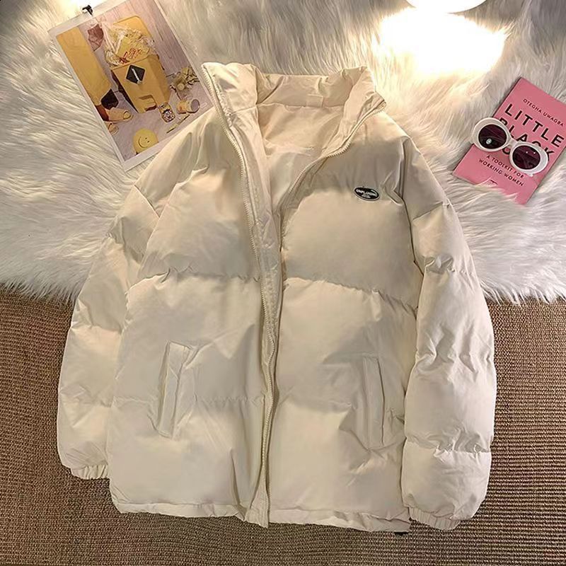 Mens Down Parkas Legible Winter Jackets Men Parka Casual Warm Winter Coat Male Solid Stand Collar Parkas Man 220902