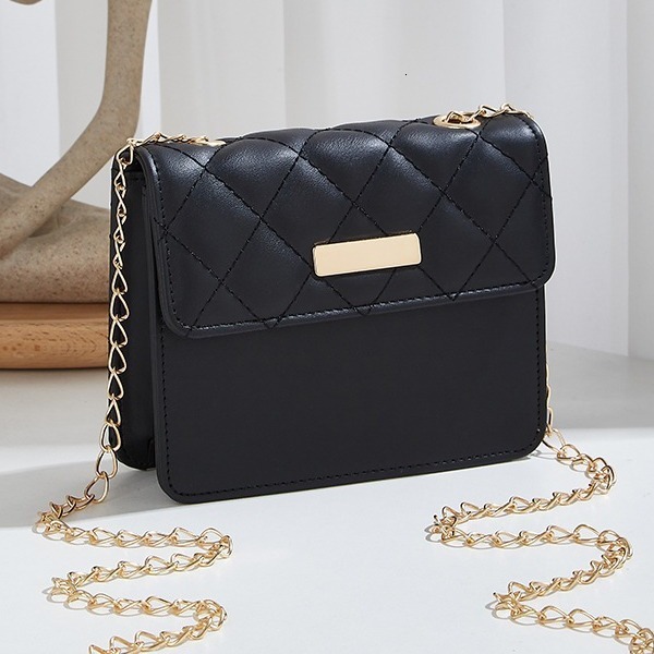 new model New High trend leisure end Fashion Fang Lingge Women handbag s Shoulder Lady Bags wrap Small Square Bag Practical Gift