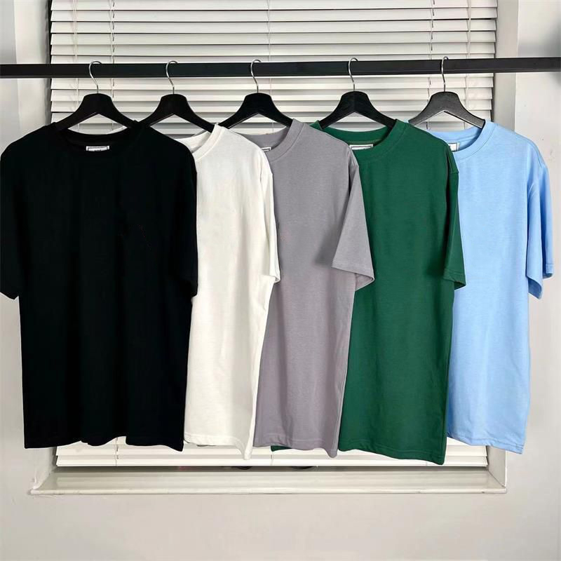 Men&#039;s T-Shirts Summer 100% Cotton Korea Fashion T Shirt Men woman Causal O-neck Basic T-shirt Male Tops-image-764332347