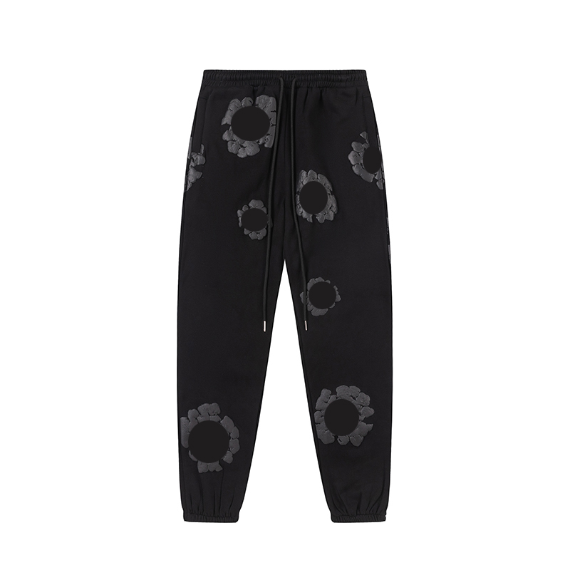 Denimhoodie Tears Designer Mens Hoodies Graphic Wreath Pullover Men Sweatshirts Street Graffiti Foil Print Tracksuits Sportwear Pants Denimhoodie Te